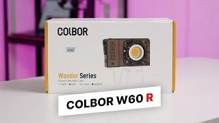 Lampu Colbor W60R RGB - Rekomendasi Lampu LED Video Content Creator Minimalis Modern