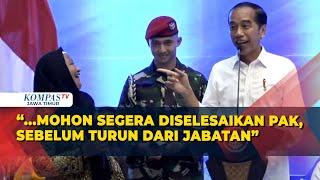 Momen Warga Banyuwangi Curhat Soal Masalah Tanah Jokowi Coba Bu Fahmi ini Nyuruh Presiden Coba...