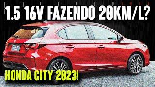 CONSUMO HONDA CITY CVT VAI BEM NA ESTRADA? - Alta RPM