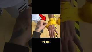 How pro boxers wrap their hands #boxing #mma #ufc