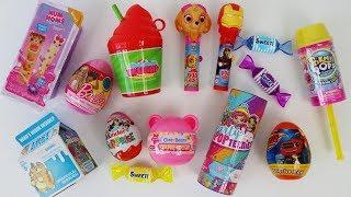 Candy dispenser surprise toys Pikmi Pops Party Pop Teenies Num Noms slime Lost Kitties