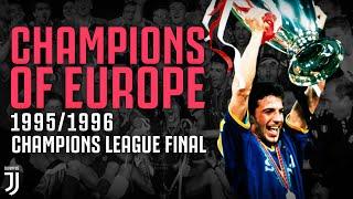 Juventus Win the 19951996 Champions League Final  Champions of Europe