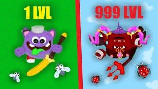 Chompers.io - Max Level 3030 All Evolutions Unlocked World Record Top 100k+ Score