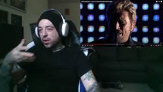 Johnny Hallyday - Le coeur en deux Clip Officiel Bercy 2003  Musician Reacts