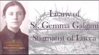 Prayer-Litany of St. Gemma Galgani - Patron Saint of Back Injuries Loss of Parents