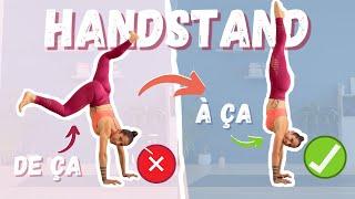 HANDSTAND  5 ÉTAPES pour APPRENDRE RAPIDEMENT LÉQUILIBRE SUR LES MAINS ‍️