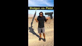 Do NOT use a pistol for HOME DEFENSE  Shotguns VS Pistols  Top Home Defense Guns  9mm VS 12 Gauge