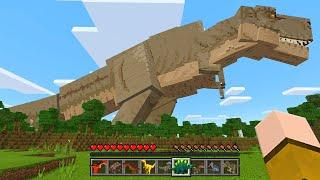 ICH FINDE verbotene DINOSAURIER MONSTER in Minecraft.. 