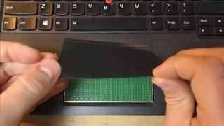 HOW to replace the touchpad  trackpad sticker on ThinkPad T440 T440p T440s W540 T540P W541