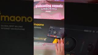 Pink podcasting control   #shorts #unboxing #asmr #gaming #roblox #royalehigh #fyp #viral #setup