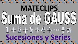 Sequences and Series - Sum of Gauss
