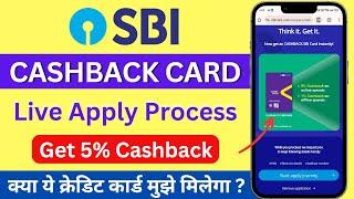 SBI Cashback  Credit Card  SBI Cashback Credit Card Apply  How to Apply SBI Cashback Credit Card