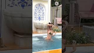 Tridha choudhary dancing in bikini. Sources- tridhac IG