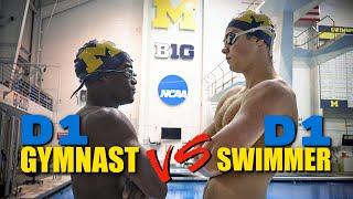 Olympic Sport Swap D1 Gymnast vs D1 Swimmer ‍️