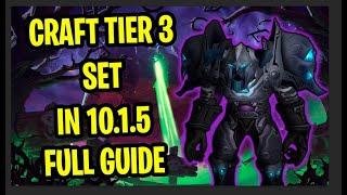 How to Craft Tier 3 Gear in Dragonflight 10.1.5  Secrets of Naxxramas