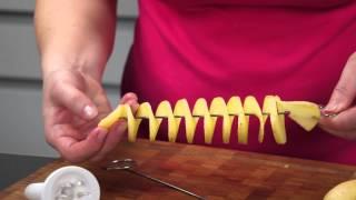 Spiral potato cutter PRESTO 4 spits