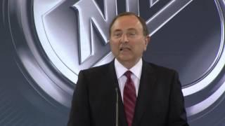 Bettman outlines NHL expansion to Las Vegas