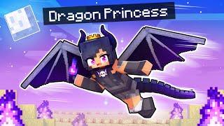 Playing Minecraft As The DRAGON Princess