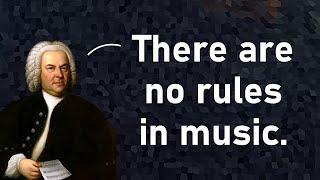There are NO RULES in Music