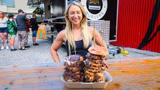 I Have To Eat 21 Burger Patties To Beat This Swedish Burger Eating Record