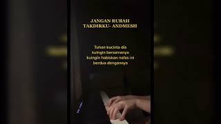 Jangan Rubah Takdirku - Andmesh Piano Cover by Celine Sun