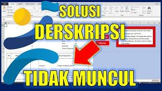 Solusi Deskripsi Tidak Muncul Raport Kurikulum Merdeka