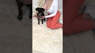 Lucky Dog  #sexy#boobs