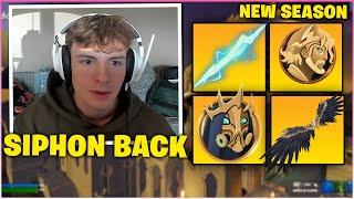 CLIX *FREAKS OUT* After PLAYING First GAME Of Fortnite Season 2 & Reacts To SIPHON Back Fortnite