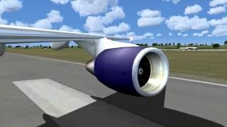 CLS 747-200 v.1.5 - Engines - Flaps - Gear Animations