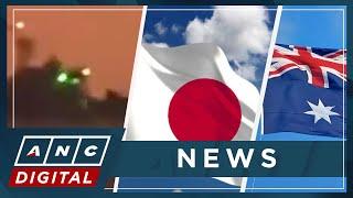 Japan Australia concerned over China laser attack in WPS  ANC