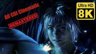 Final Fantasy X All CGI Cinematic 8K Remastered with Neural Network AI