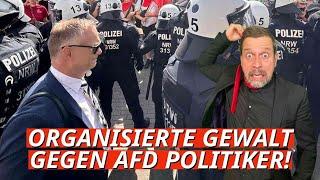 Organisierte Gewalt gegen AfD Politiker