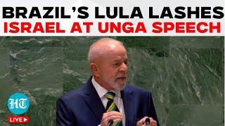 UNGA LIVE  Brazil President Lula Attacks Israel ‘Right Of Defence Turned Into Right Of Revenge’