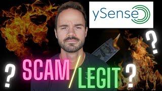 ySense Review - Is It Legit Or A Scam? Full Info + Payment Proof