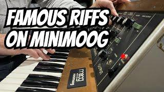 How to Program Minimoog Synth Sounds Devo Floyd ELP & More