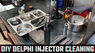 HOW TO CLEAN DELPHI INJECTORS LIKE A PRO  2022 ULTRASONIC CLEANING DIY  NOZZLES  DISASSEMBLY