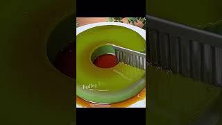 Puding Pandan Karamel