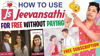 how to use Jeevansathi com for free without paying  best online free dating app 2023