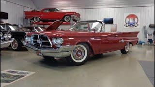 1960 Chrysler 300F 300 F Convertible in Toreador Red & Ride on My Car Story with Lou Costabile