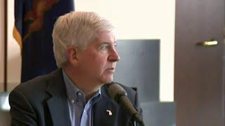 Ex-Michigan governor Rick Snyder due back in court today for Flint water crisis charges
