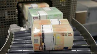 Inside Euro € Money Factory – Banknotes Printing by Hands Billions 🪙 Produced every day