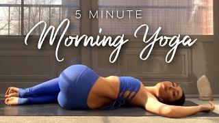 5 Minute Yoga - This is The BEST Morning Yoga In Just 5 MINUTES