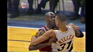 10.02.1993 - Michael Jordan vs Reggie Miller Long Version & Good Quality