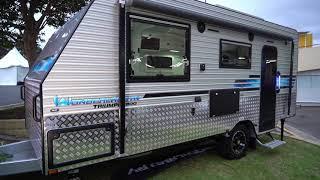 Compact Caravan by Wonderland RV. Lightweight and luxurious Australian made Caravans.