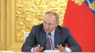 Путин о протестах «Нельзя допускать чтобы за броском пластикового стаканчика летели бутылки»