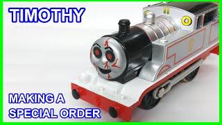 Trackmaster Timothy the Ghost Engine custom