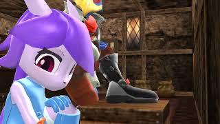 MMD Falco Farts on Lilacs Face Stinky Mouse