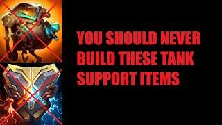 You Should Never Build These Tank Support Items