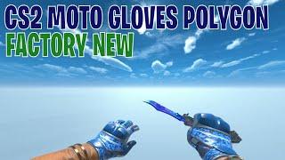 Moto Gloves Polygon  CS2 Skin Showcase #487