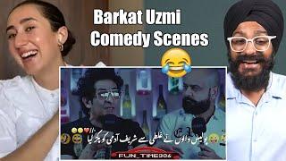 Indian Reaction to New Barkat Uzmi Comedy Scenes Videos  Raula Pao